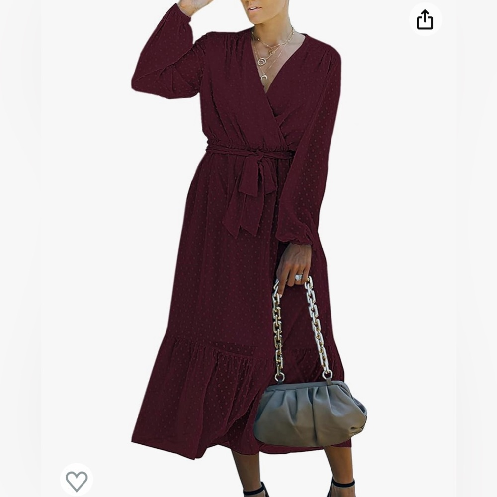 XL Maroon Amazon Dress